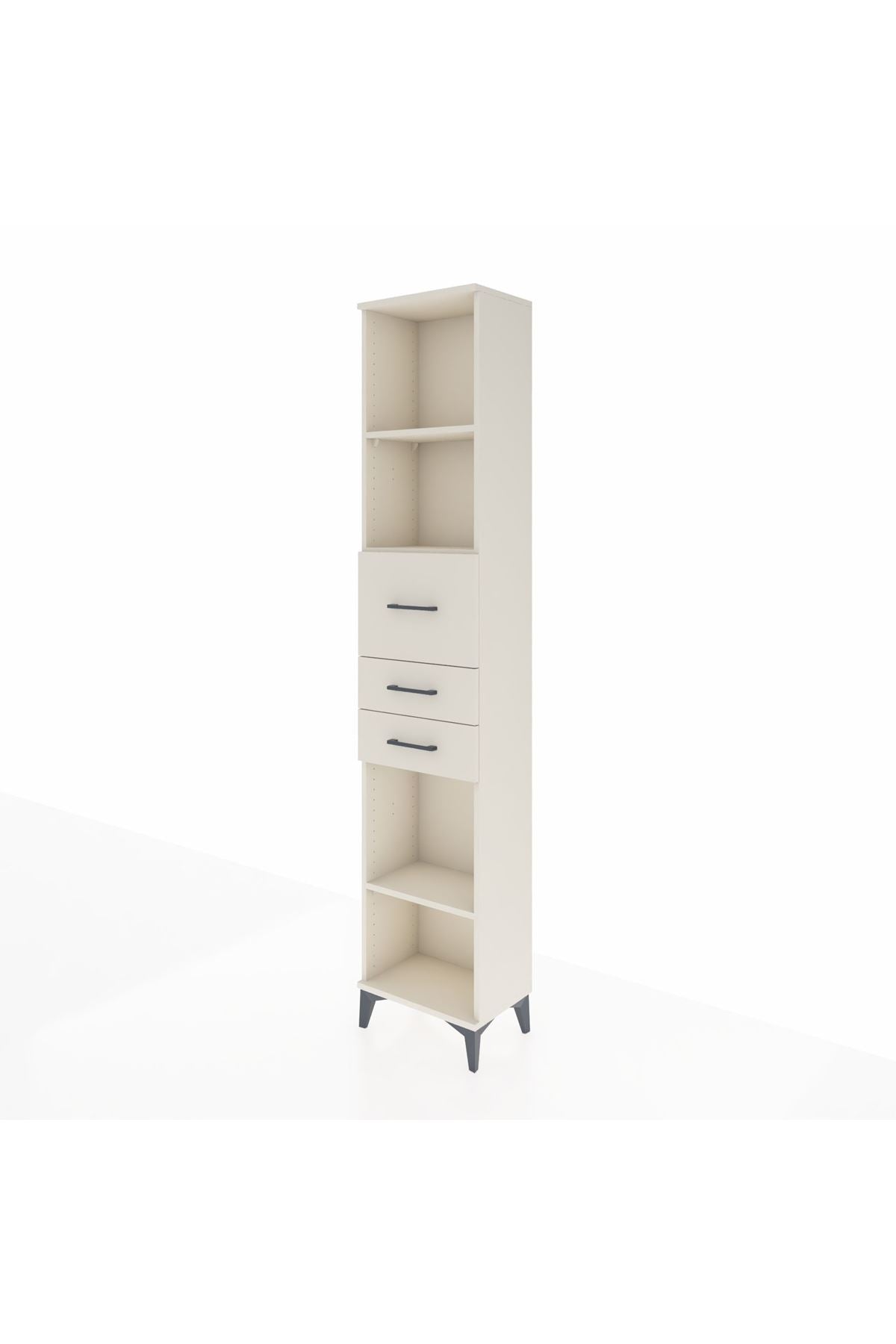 Arges Dolap 3 Raflı 3 Çekmeceli 44x30x221 Aytaşı-Aytaşı