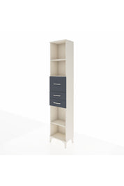Arges Dolap 3 Raflı 3 Çekmeceli 44x30x221 - S28M228V2A