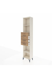 Arges Dolap 3 Raflı 3 Çekmeceli 44x30x221 Aytaşı-Çam