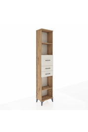 Arges Dolap 3 Raflı 3 Çekmeceli 44x30x221 Çam-Aytaşı