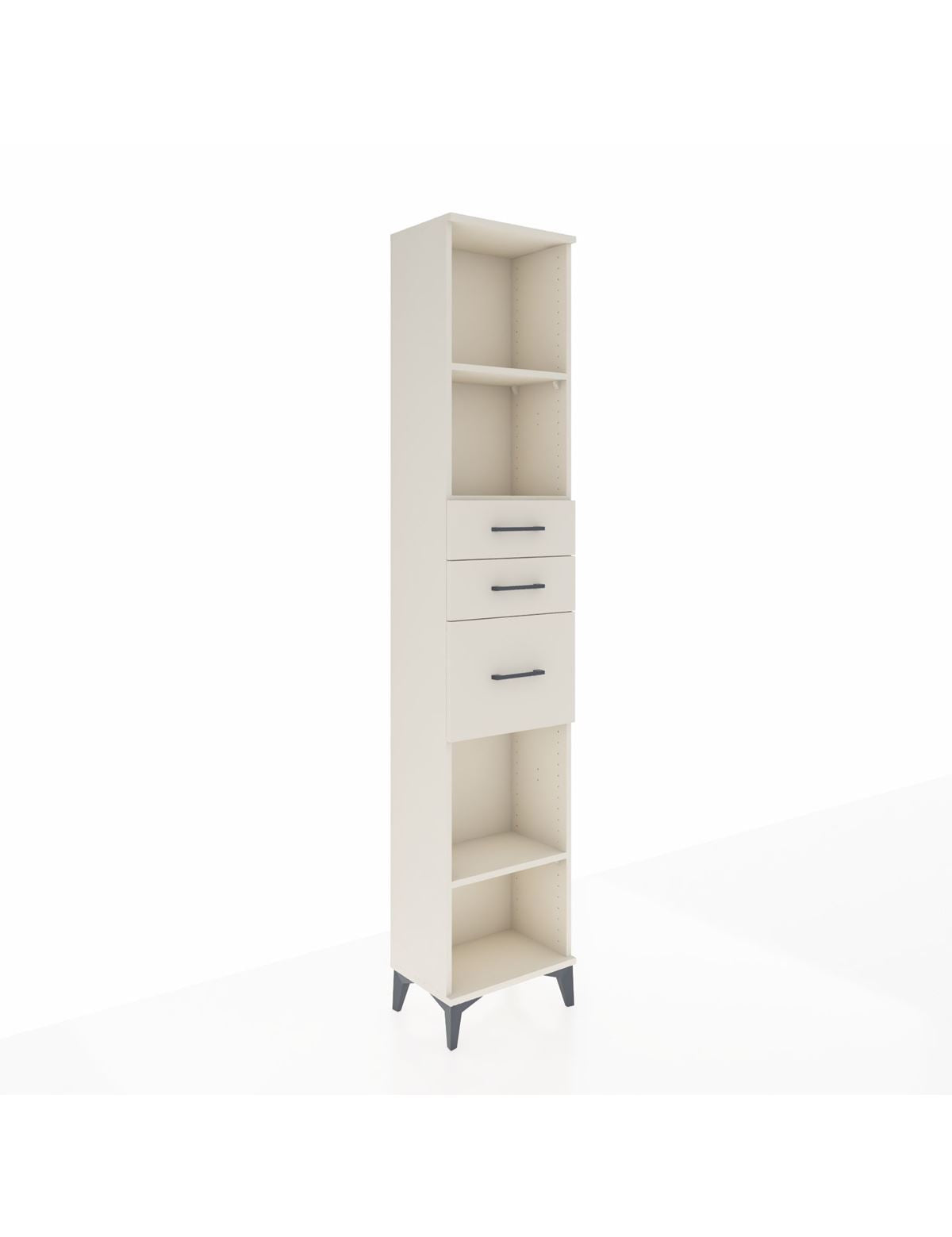 Arges Dolap 3 Raflı 3 Çekmeceli 44x30x221 Aytaşı-Aytaşı