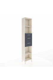 Arges Dolap 3 Raflı 3 Çekmeceli 44x30x221 Aytaşı-Antrasit