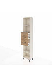 Arges Dolap 3 Raflı 3 Çekmeceli 44x30x221 Aytaşı-Çam