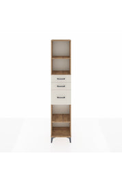 Arges Dolap 3 Raflı 3 Çekmeceli 44x30x221 Çam-Aytaşı