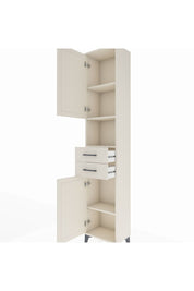 Arges Dolap 4 Raflı 2 Çekmeceli 2 Kapaklı 44x30x221 Aytaşı-Aytaşı