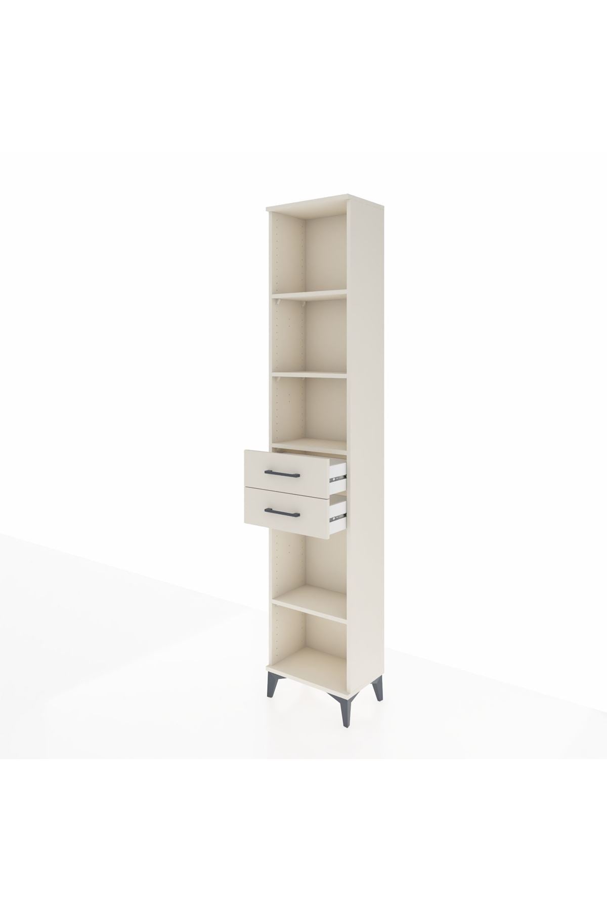 Arges Dolap 4 Raflı 3 Çekmeceli 44x30x221 Aytaşı-Aytaşı