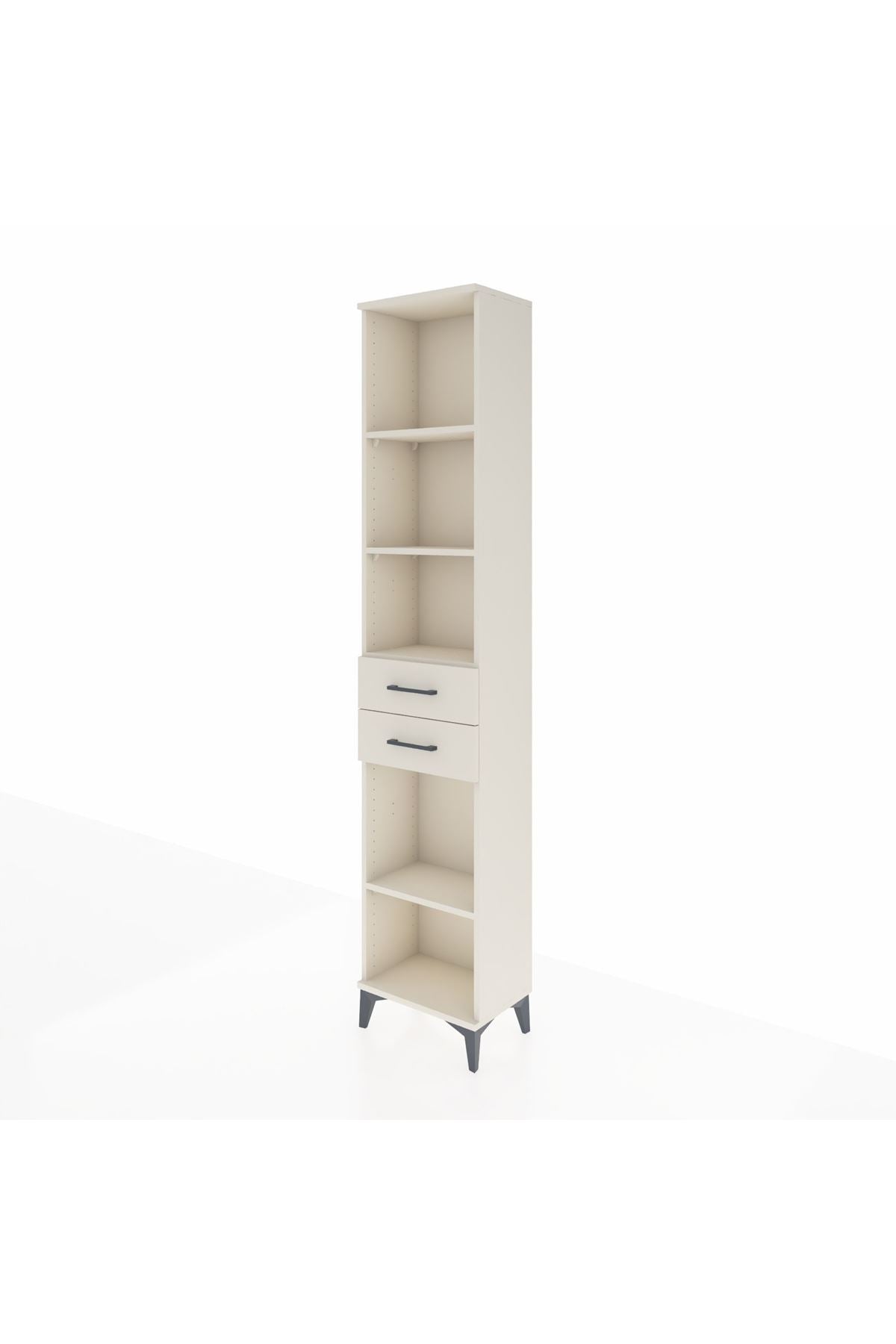 Arges Dolap 4 Raflı 3 Çekmeceli 44x30x221 Aytaşı-Aytaşı