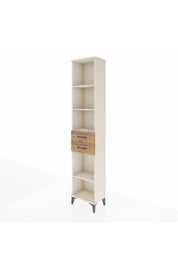 Arges Dolap 4 Raflı 3 Çekmeceli 44x30x221 Aytaşı-Çam