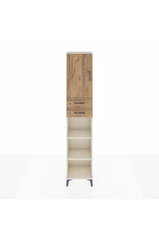 Arges Dolap 4 Raflı 2 Çekmeceli Tek Kapaklı 44x30x221 Aytaşı-Çam