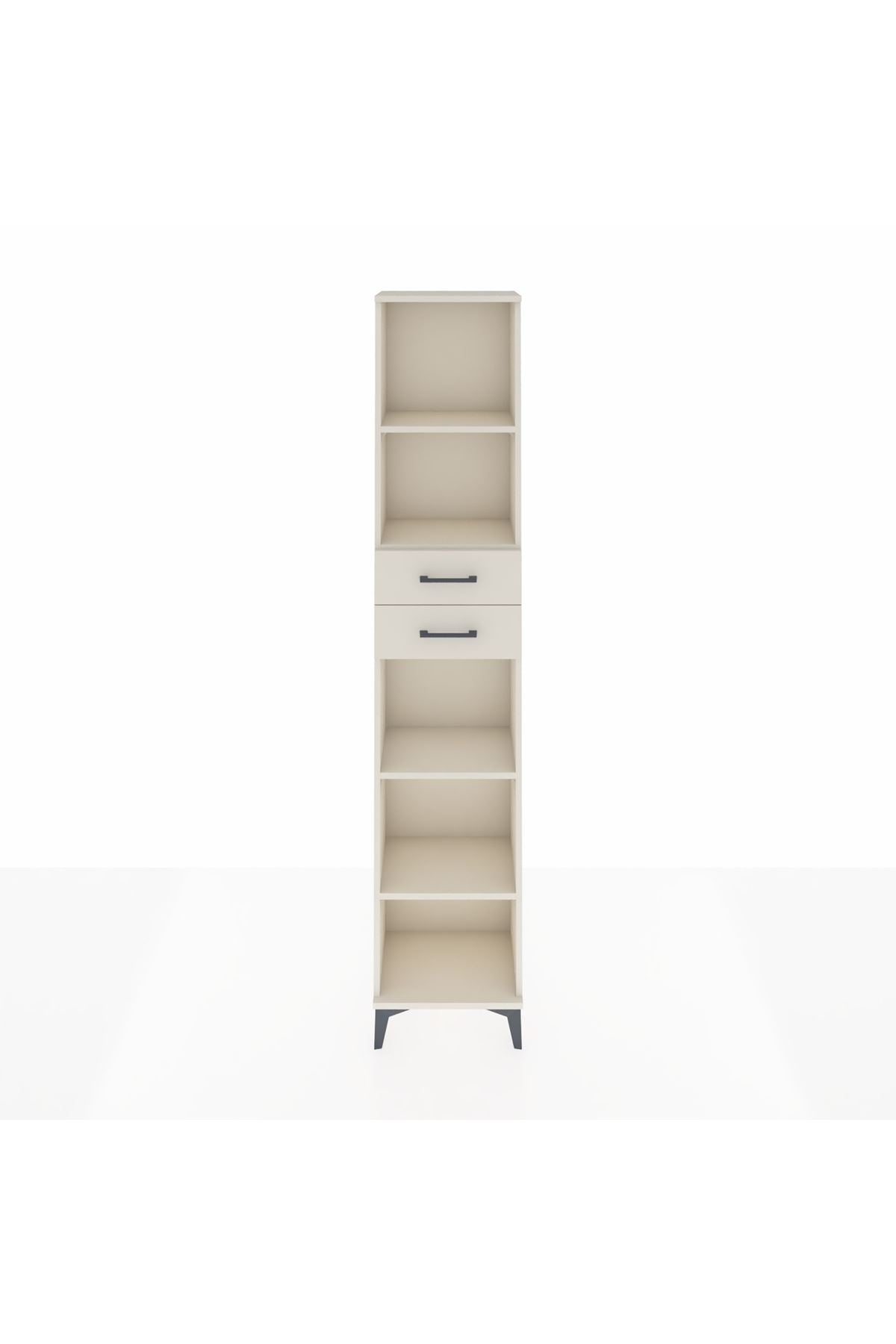 Arges Dolap 4 Raflı 2 Çekmeceli 44x30x221 Aytaşı-Aytaşı