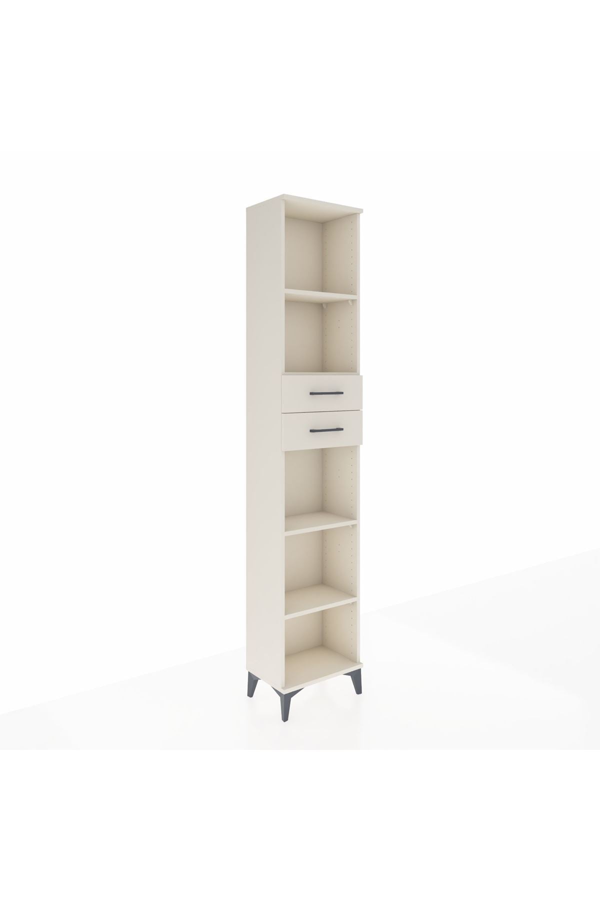 Arges Dolap 4 Raflı 2 Çekmeceli 44x30x221 Aytaşı-Aytaşı