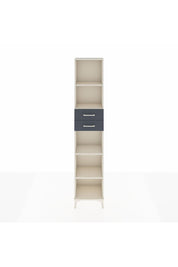 Arges Dolap 4 Raflı 2 Çekmeceli 44x30x221 Aytaşı-Antrasit