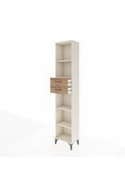 Arges Dolap 4 Raflı 2 Çekmeceli 44x30x221 Aytaşı-Çam