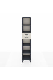 Arges Dolap 4 Raflı 2 Çekmeceli 44x30x221 Antrasit-Aytaşı