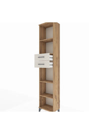 Arges Dolap 4 Raflı 2 Çekmeceli 44x30x221 Çam-Aytaşı