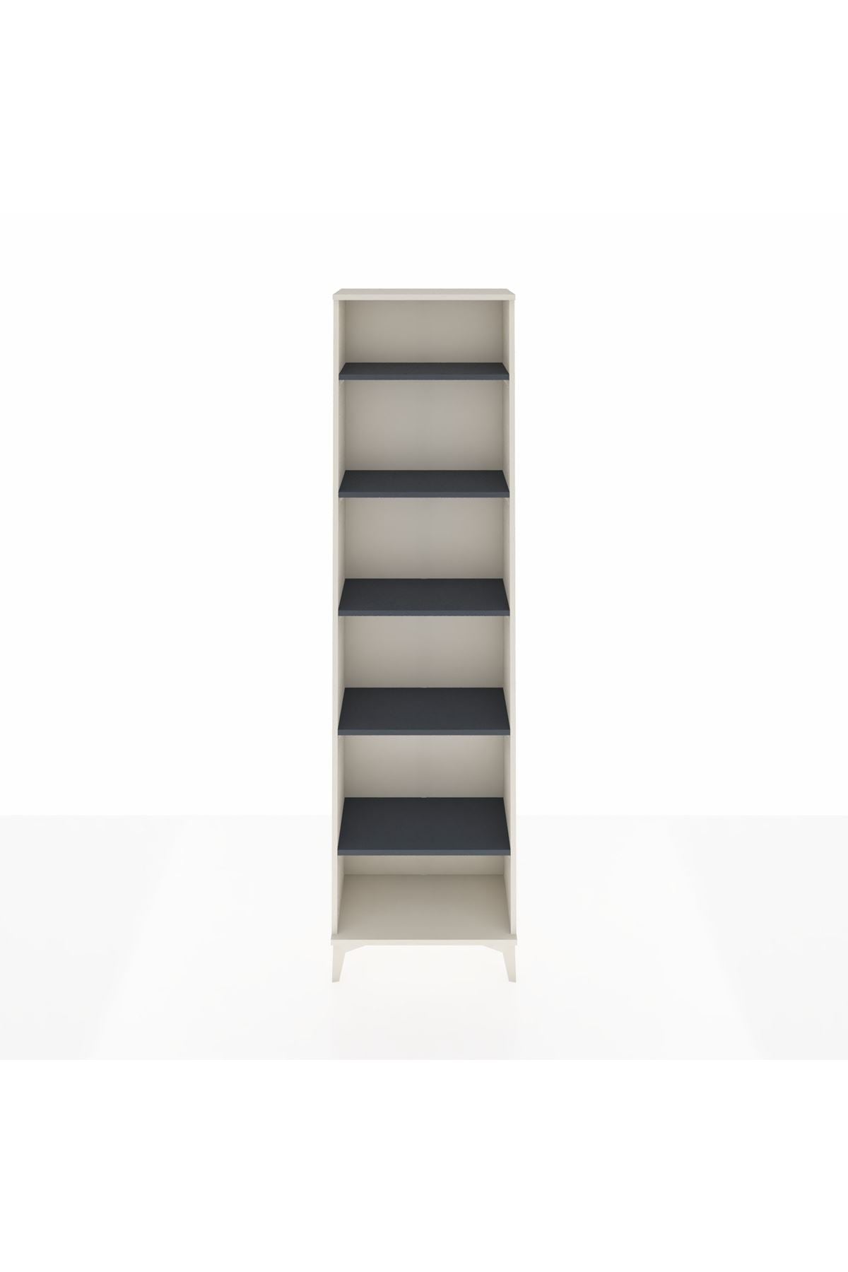 Arges Dolap 5 Raflı 60x30x221 Aytaşı-Antrasit