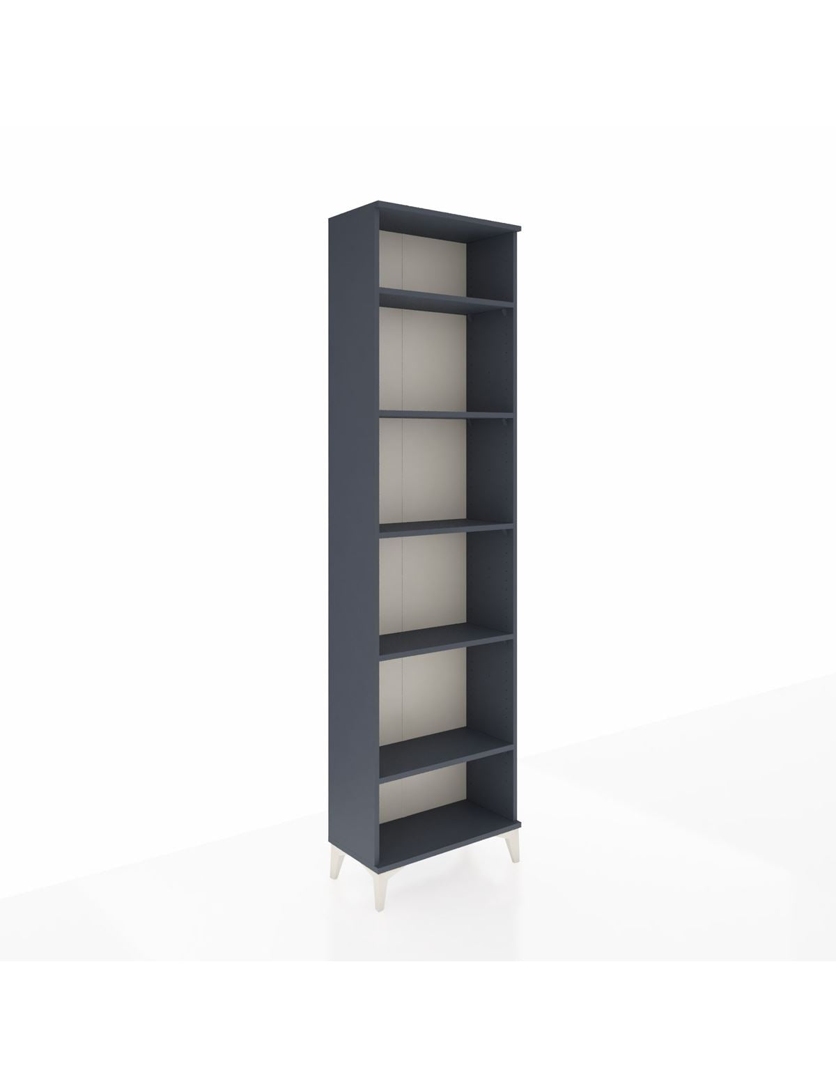 Arges Dolap 5 Raflı 60x30x221 Antrasit-Antrasit