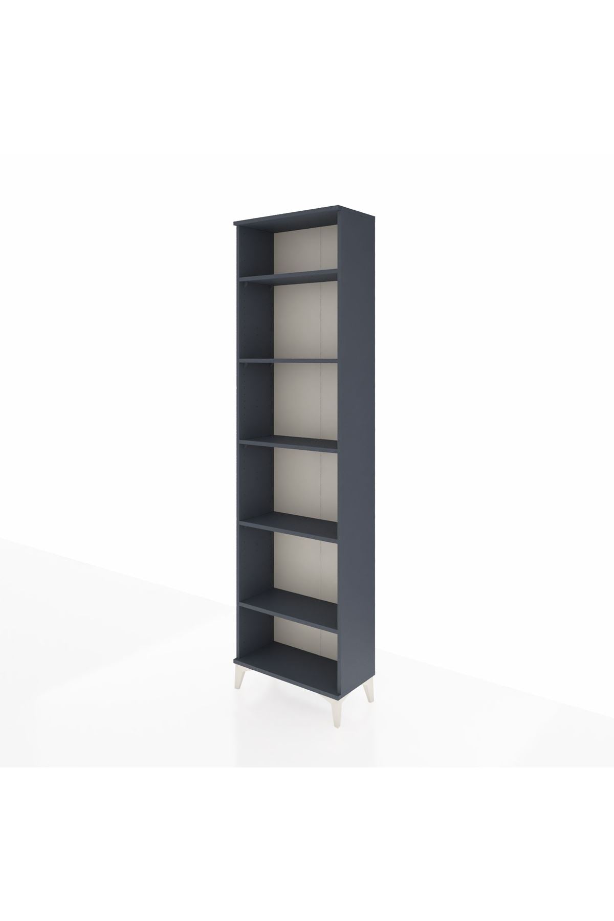 Arges Dolap 5 Raflı 60x30x221 Antrasit-Antrasit