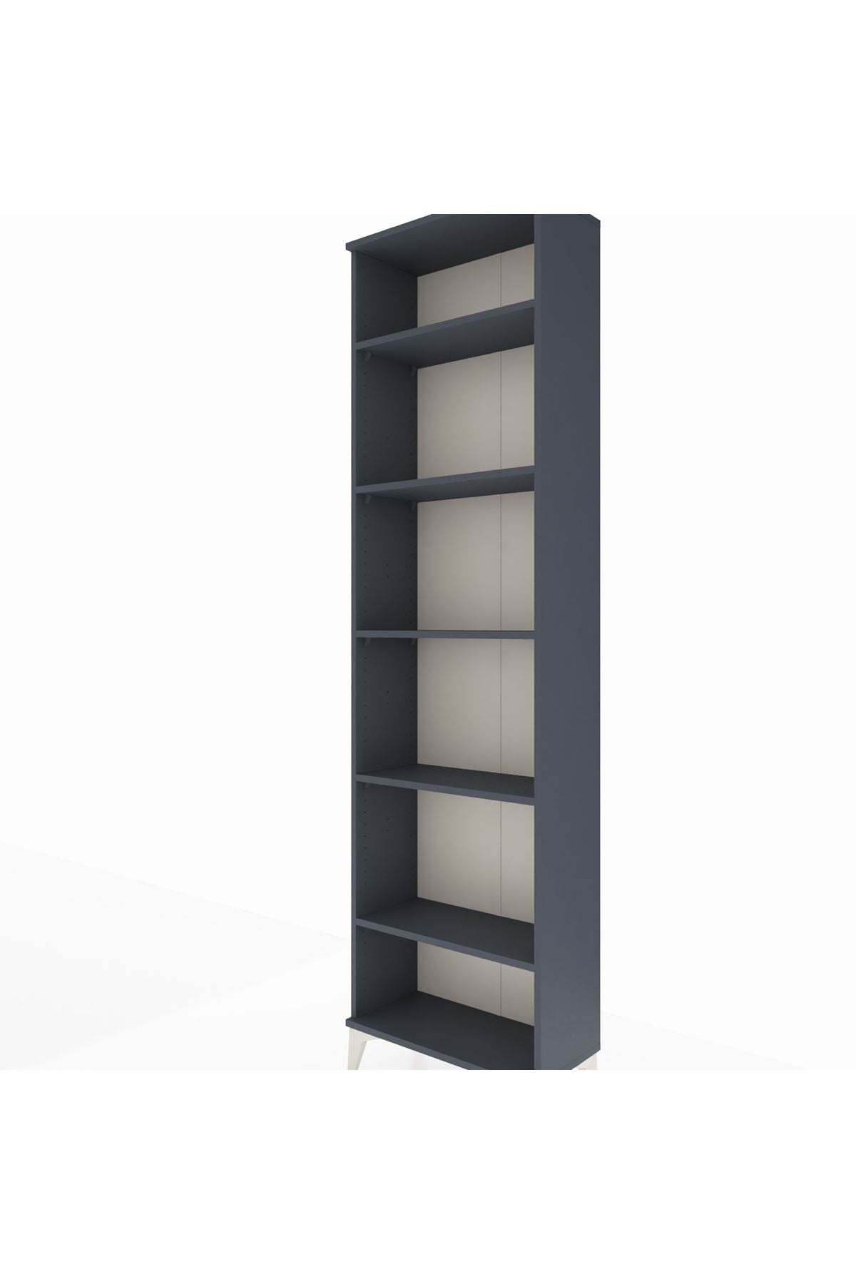 Arges Dolap 5 Raflı 60x30x221 Antrasit-Antrasit