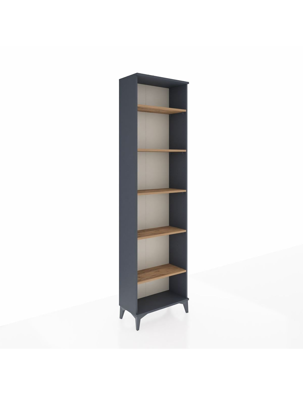 Arges Dolap 5 Raflı 60x30x221 Antrasit-Çam