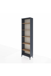 Arges Dolap 5 Raflı 60x30x221 Antrasit-Çam