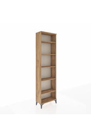 Arges Dolap 5 Raflı 60x30x221 Çam-Çam