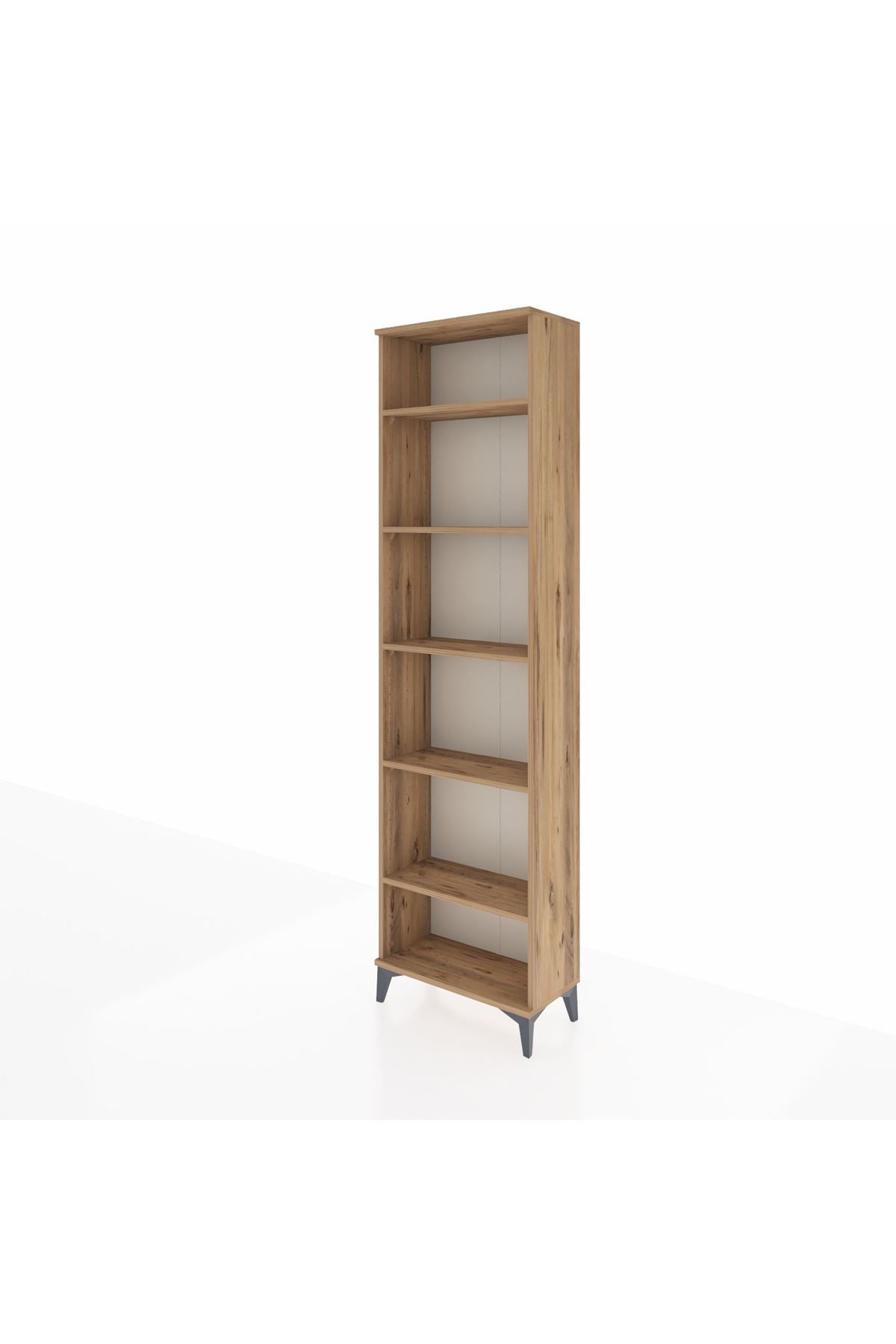 Arges Dolap 5 Raflı 60x30x221 Çam-Çam