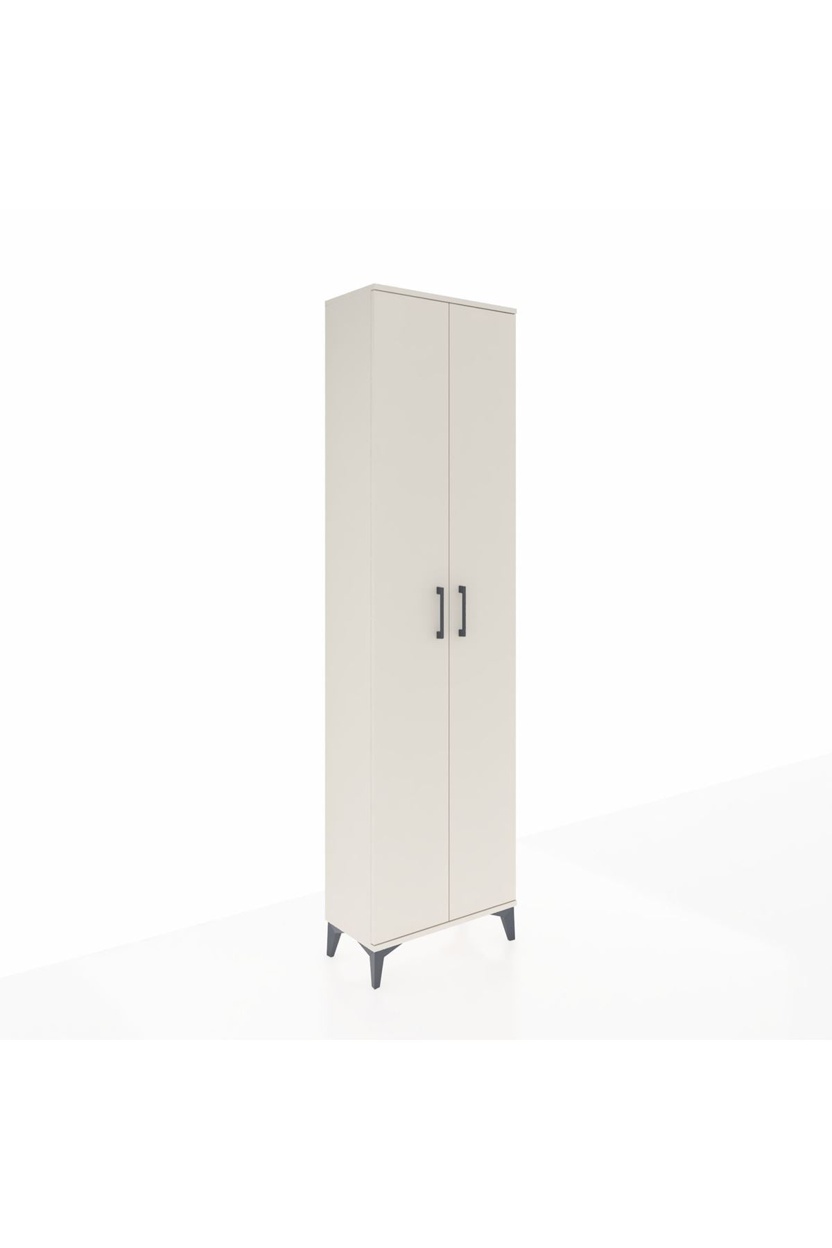 Arges Dolap 5 Raflı 2 Kapaklı 60x30x221 Aytaşı-Aytaşı