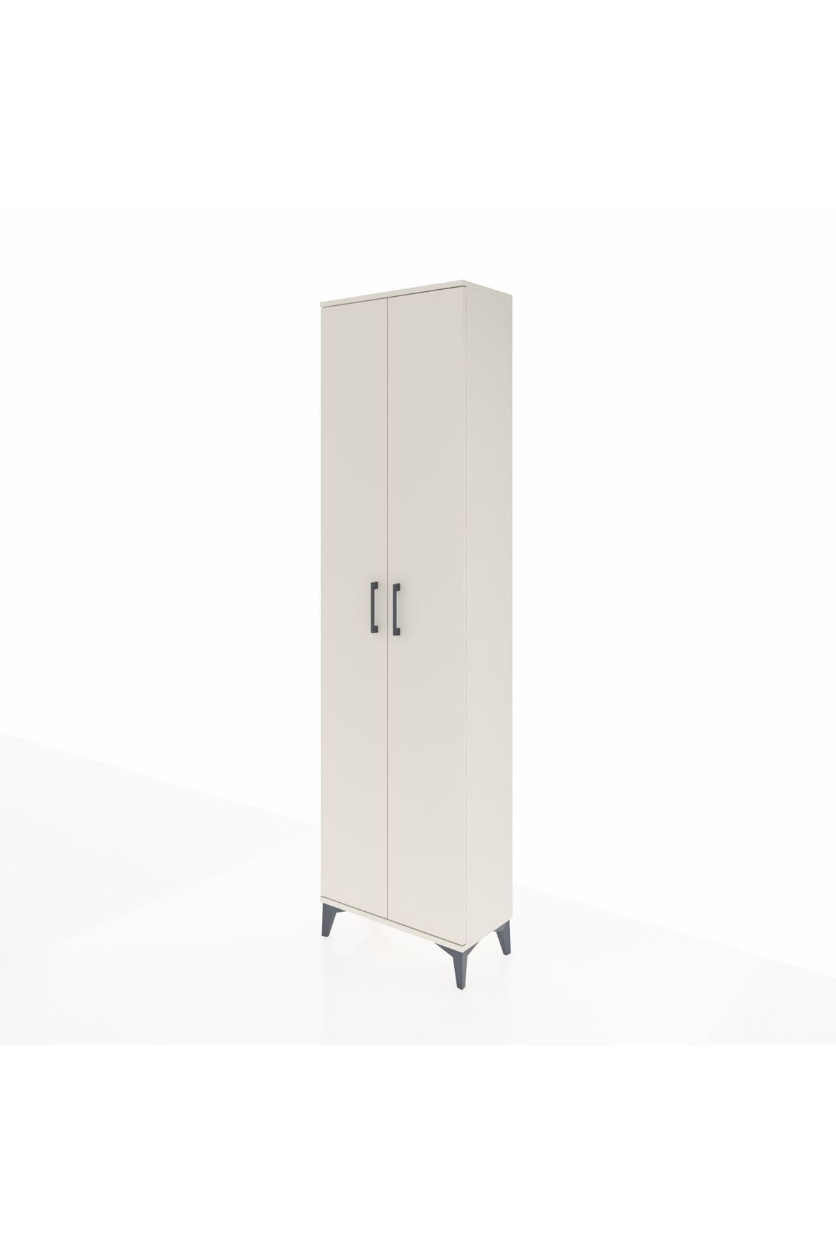 Arges Dolap 5 Raflı 2 Kapaklı 60x30x221 Aytaşı-Aytaşı