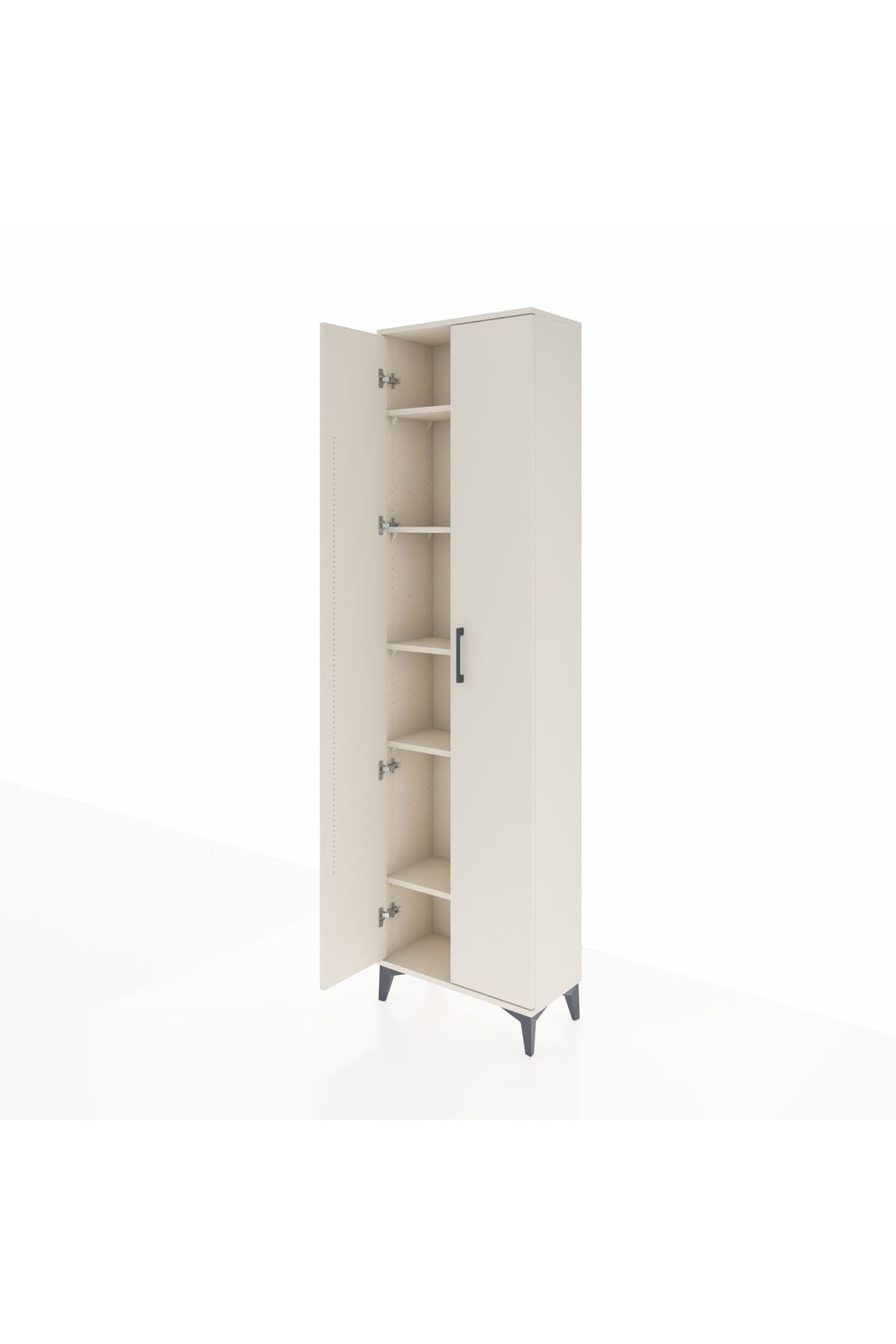 Arges Dolap 5 Raflı 2 Kapaklı 60x30x221 Aytaşı-Aytaşı