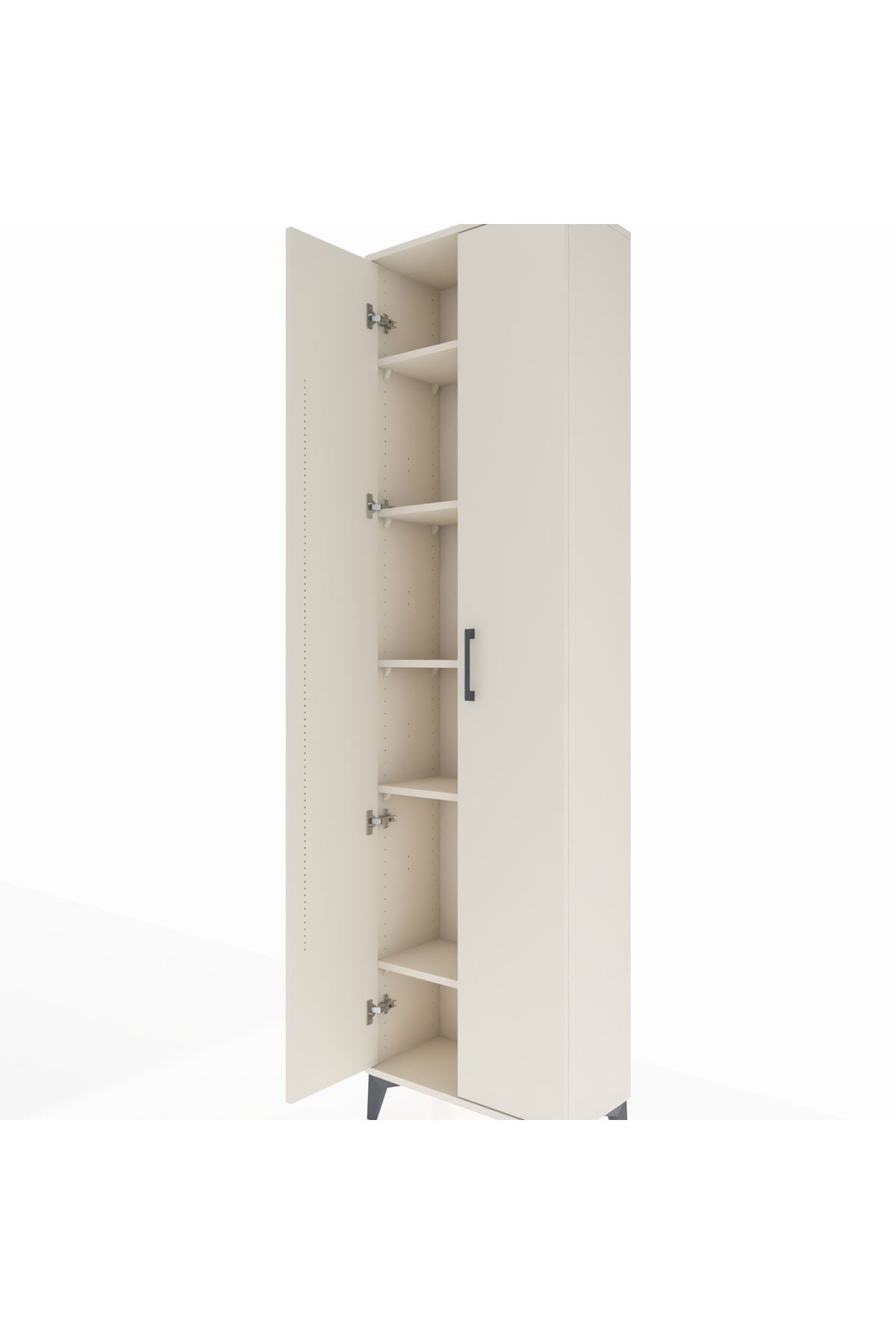 Arges Dolap 5 Raflı 2 Kapaklı 60x30x221 Aytaşı-Aytaşı