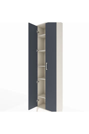 Arges Dolap 5 Raflı 2 Kapaklı 60x30x221 Aytaşı-Antrasit