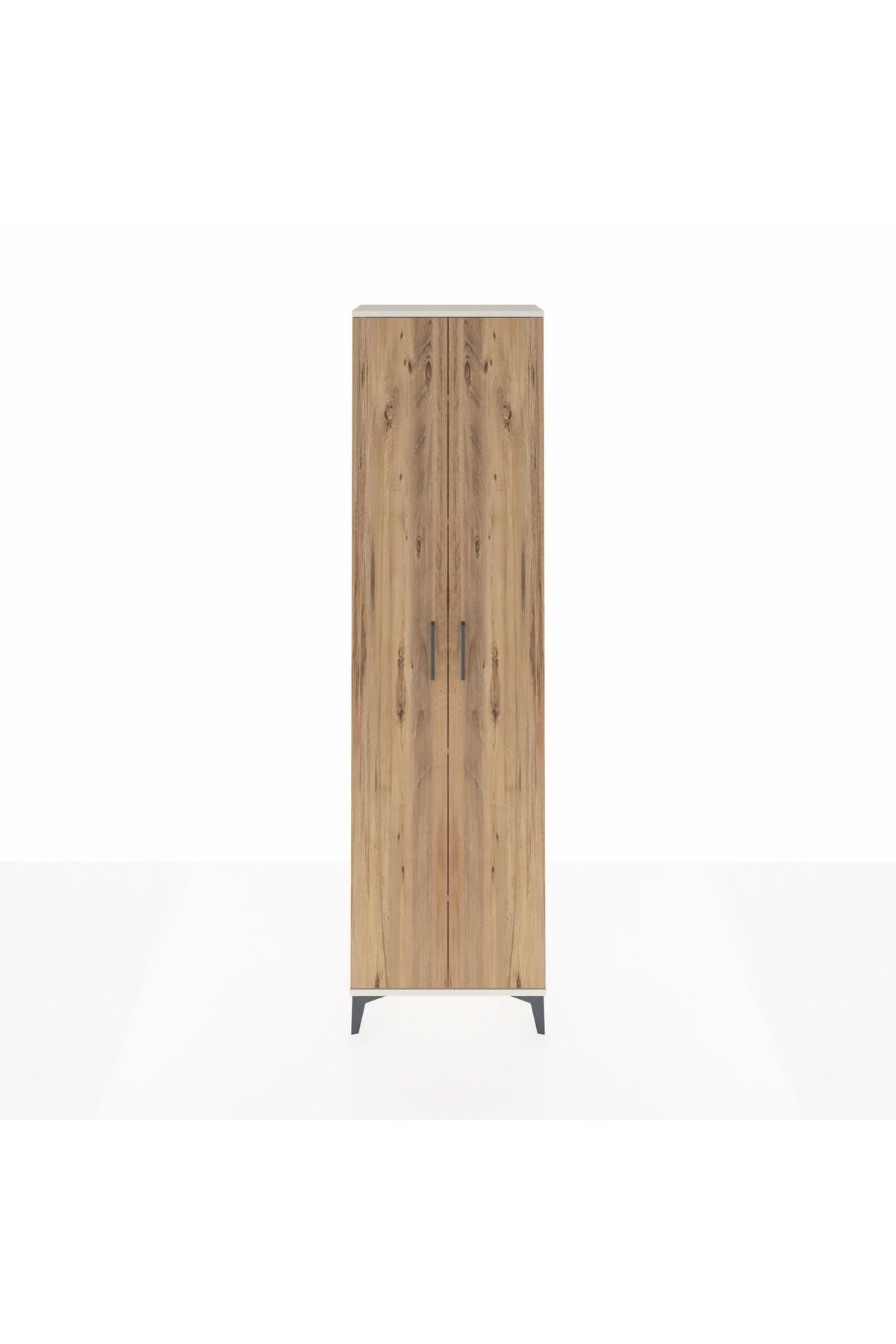 Arges Dolap 5 Raflı 2 Kapaklı 60x30x221 Aytaşı-Çam