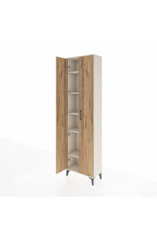 Arges Dolap 5 Raflı 2 Kapaklı 60x30x221 Aytaşı-Çam