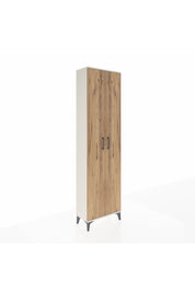 Arges Dolap 5 Raflı 2 Kapaklı 60x30x221 Aytaşı-Çam