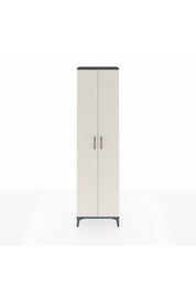 Arges Dolap 5 Raflı 2 Kapaklı 60x30x221 Antrasit-Aytaşı