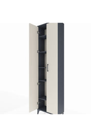 Arges Dolap 5 Raflı 2 Kapaklı 60x30x221 Antrasit-Aytaşı