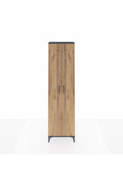 Arges Dolap 5 Raflı 2 Kapaklı 60x30x221 Antrasit-Çam