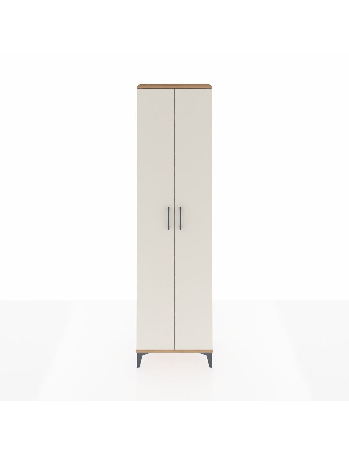 Arges Dolap 5 Raflı 2 Kapaklı 60x30x221 Çam-Aytaşı