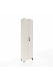 Arges Dolap 3 Raflı 2 Kapaklı Tek Askılı 60x30x221 Aytaşı-Aytaşı