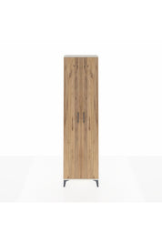 Arges Dolap 3 Raflı 2 Kapaklı Tek Askılı 60x30x221 Aytaşı-Çam