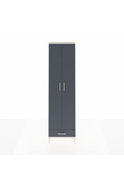 Arges Dolap 5 Raflı Tek Çekmeceli 2 Kapaklı 60x30x221 Aytaşı-Antrasit