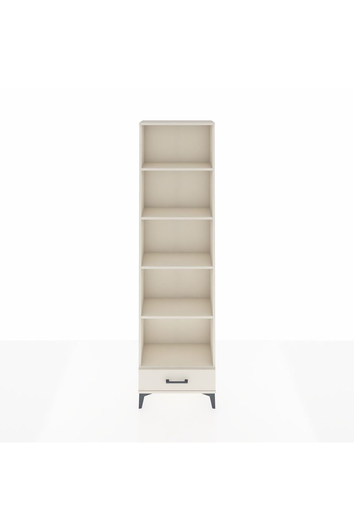 Arges Dolap 5 Raflı Tek Çekmeceli 60x30x221 Aytaşı-Aytaşı