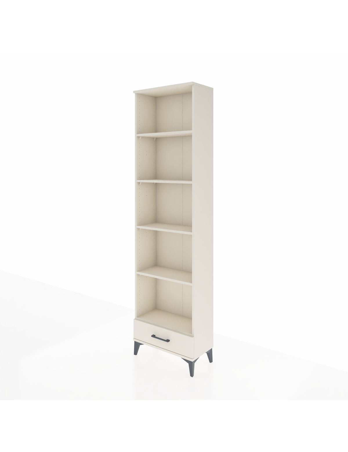 Arges Dolap 5 Raflı Tek Çekmeceli 60x30x221 - S29M006V1A