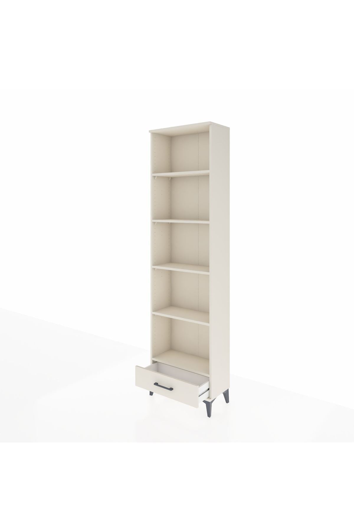 Arges Dolap 5 Raflı Tek Çekmeceli 60x30x221 Aytaşı-Aytaşı