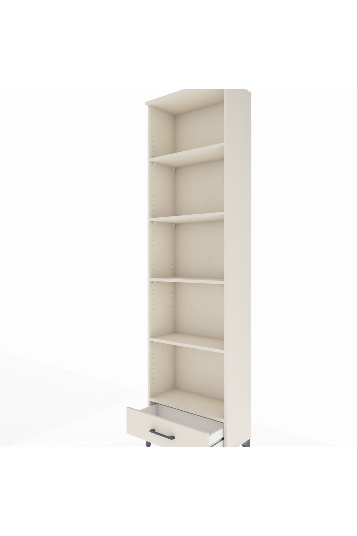 Arges Dolap 5 Raflı Tek Çekmeceli 60x30x221 Aytaşı-Aytaşı