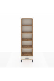 Arges Dolap 5 Raflı Tek Çekmeceli 60x30x221 Çam-Aytaşı