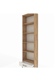 Arges Dolap 5 Raflı Tek Çekmeceli 60x30x221 Çam-Aytaşı