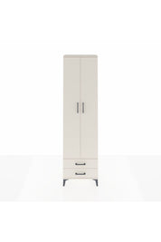 Arges Dolap 3 Raflı 2 Çekmeceli Tek Askılı 60x30x221 Aytaşı-Aytaşı