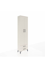 Arges Dolap 3 Raflı 2 Çekmeceli Tek Askılı 60x30x221 Aytaşı-Aytaşı